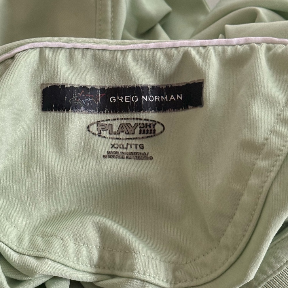 💚 Greg Norman Collection Mint Polo Short-Sleeve Shirt - Picture 11 of 11